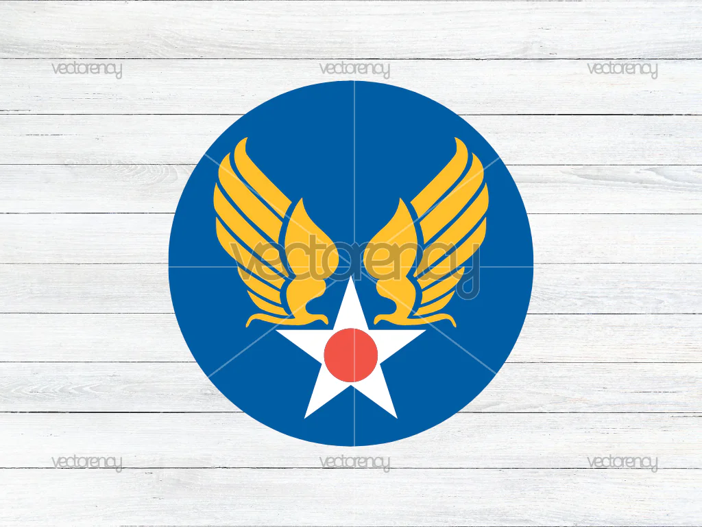Army Air Corps Symbol SVG PNG Vector