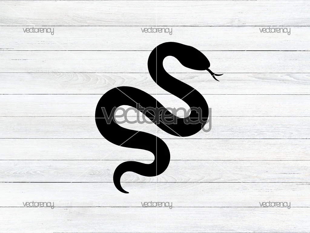 Snake Silhouette SVG