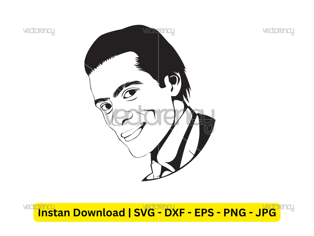 Chuck Berry Vector Illustration SVG
