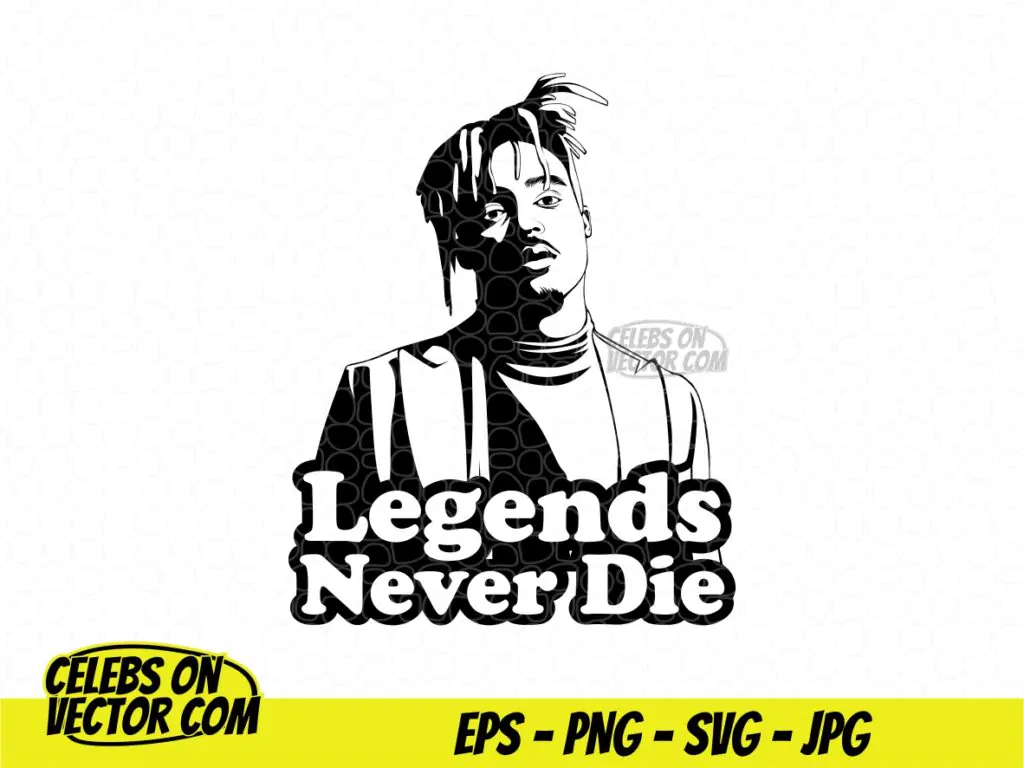 Juice WRLD SVG Legend never die Vector Juice wrld vector clipart