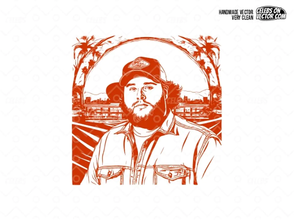 Luke Combs Vector Art, PNG, SVG | Vectorency