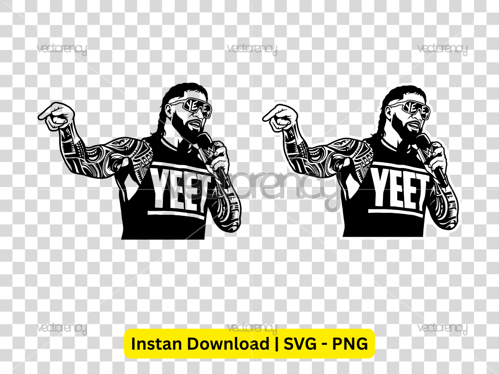 Jey Uso SVG Vector PNG High Quality Transparent