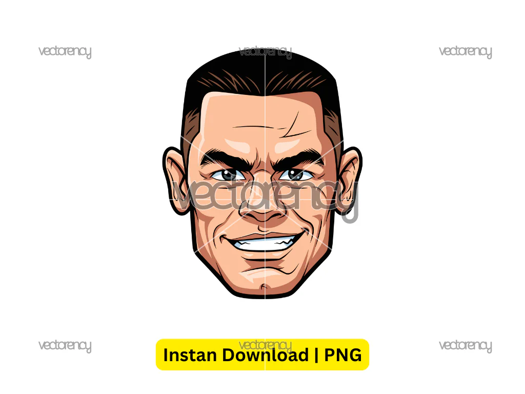 John Cena Face Celebrity Mask File PNG HD Download