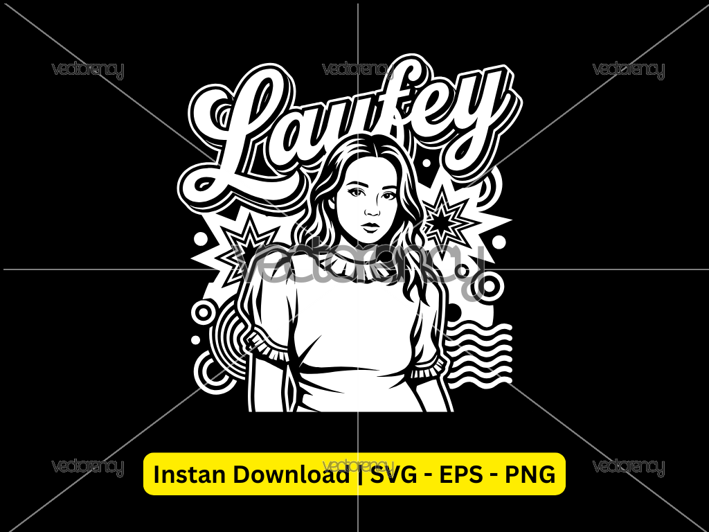 Laufey Shirt Design Vector PNG SVG File