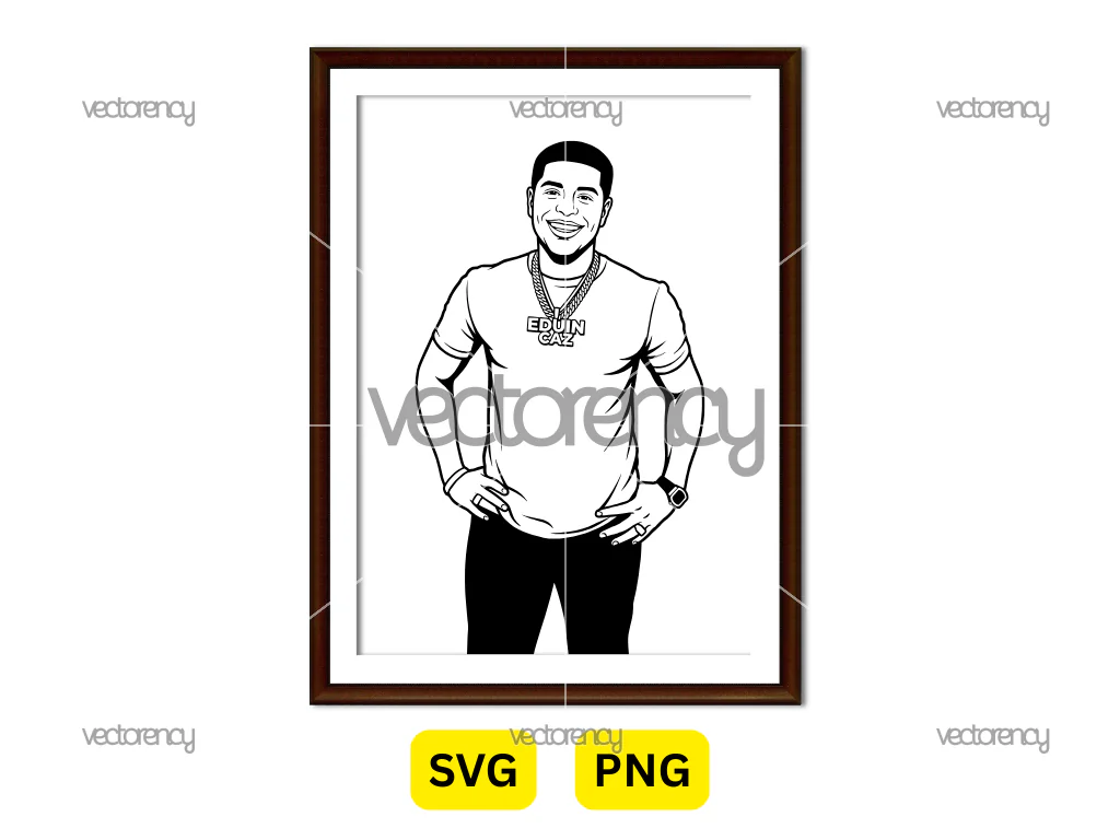 Eduin Caz Drawing Vector SVG PNG HD