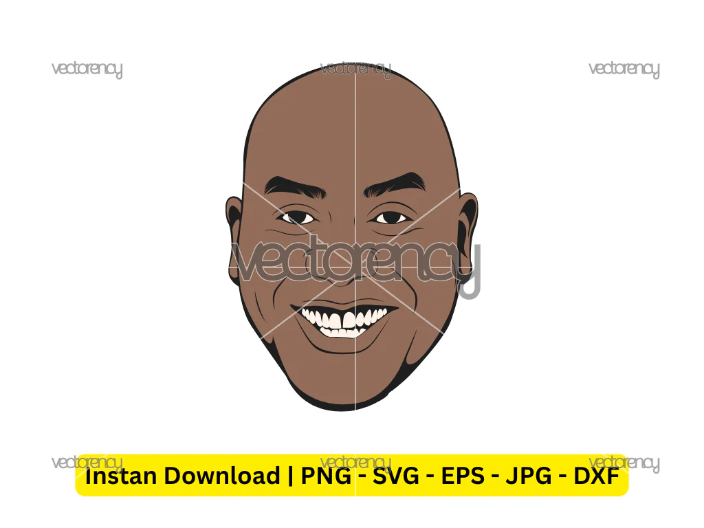 Ainsley Harriott SVG Vector Clipart Image
