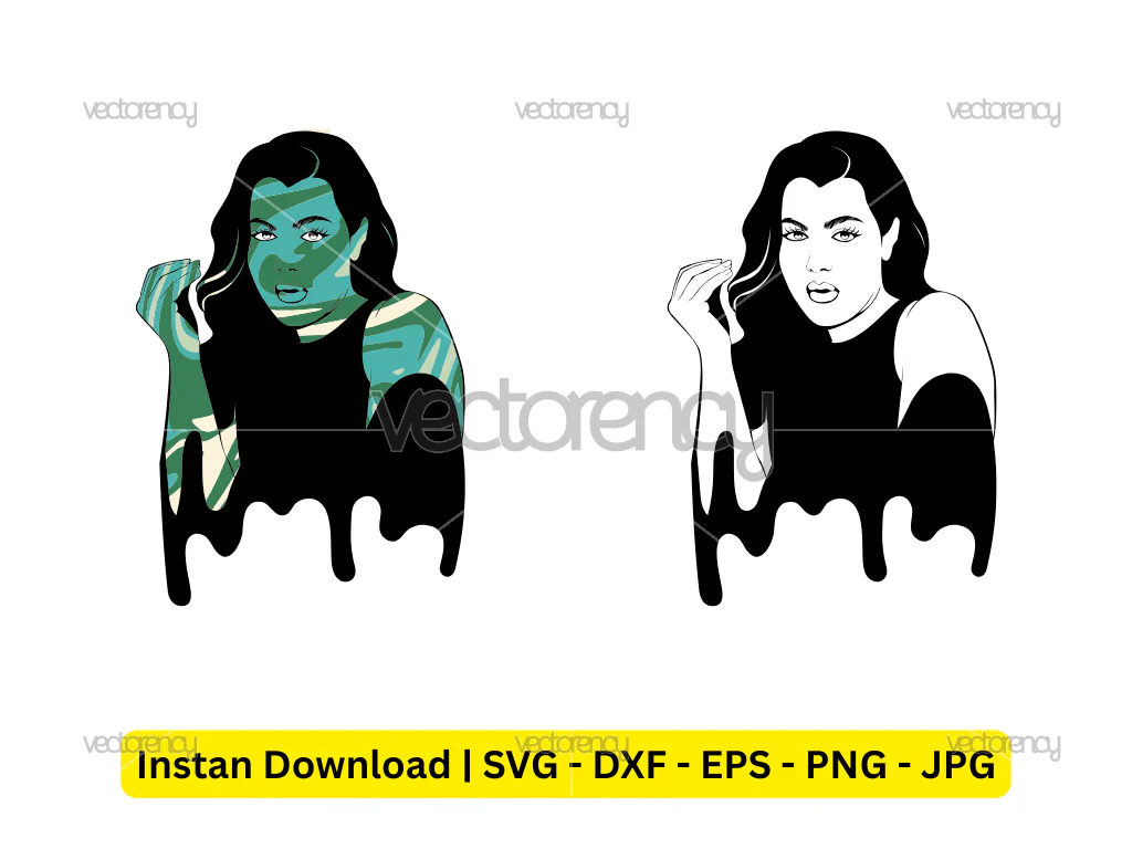 Bailey Sarian Vector SVG
