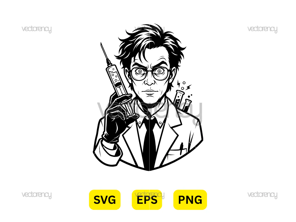 Victor Frankenstein Dr. Herbert West Re-Animator SVG PNG EPS