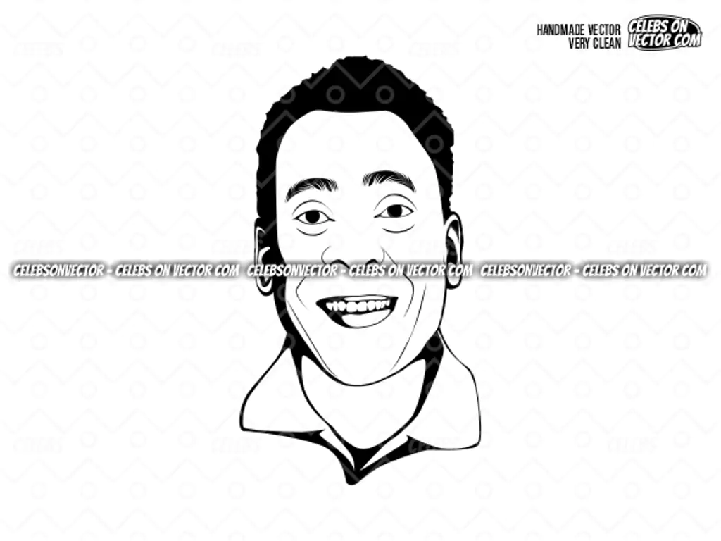 Pele SVG High Quality Vector Image