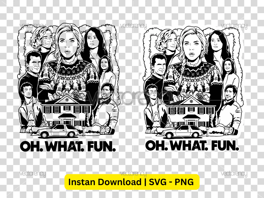 Oh What Fun Movies SVG PNG HD Transparent