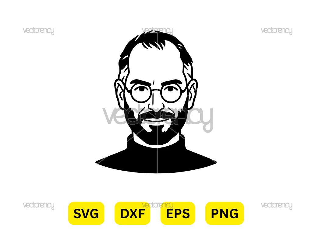 Steve Jobs SVG
