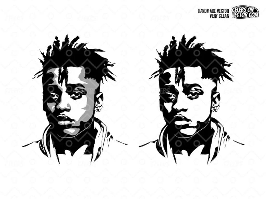 XXXtentacion Clipart, XXXtentacion PNG Vector Art | Vectorency