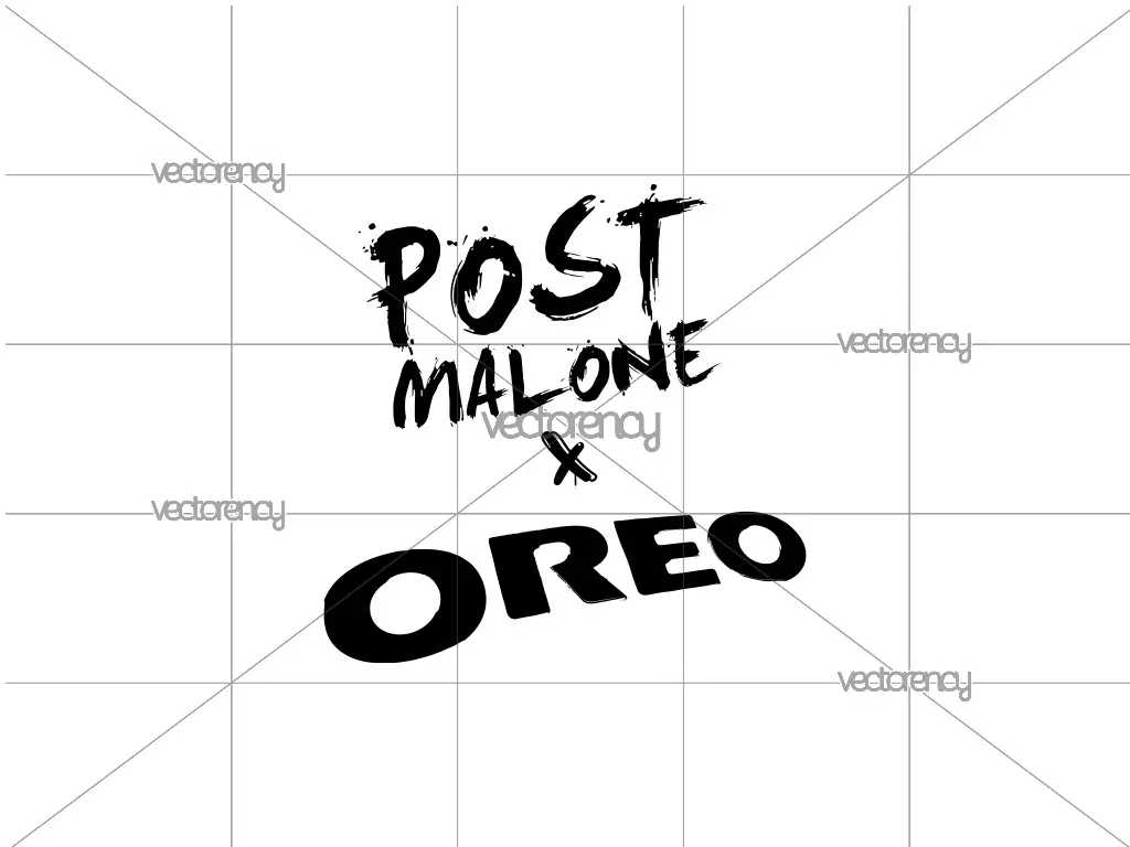 Post Malone Oreo SVG PNG Transparent