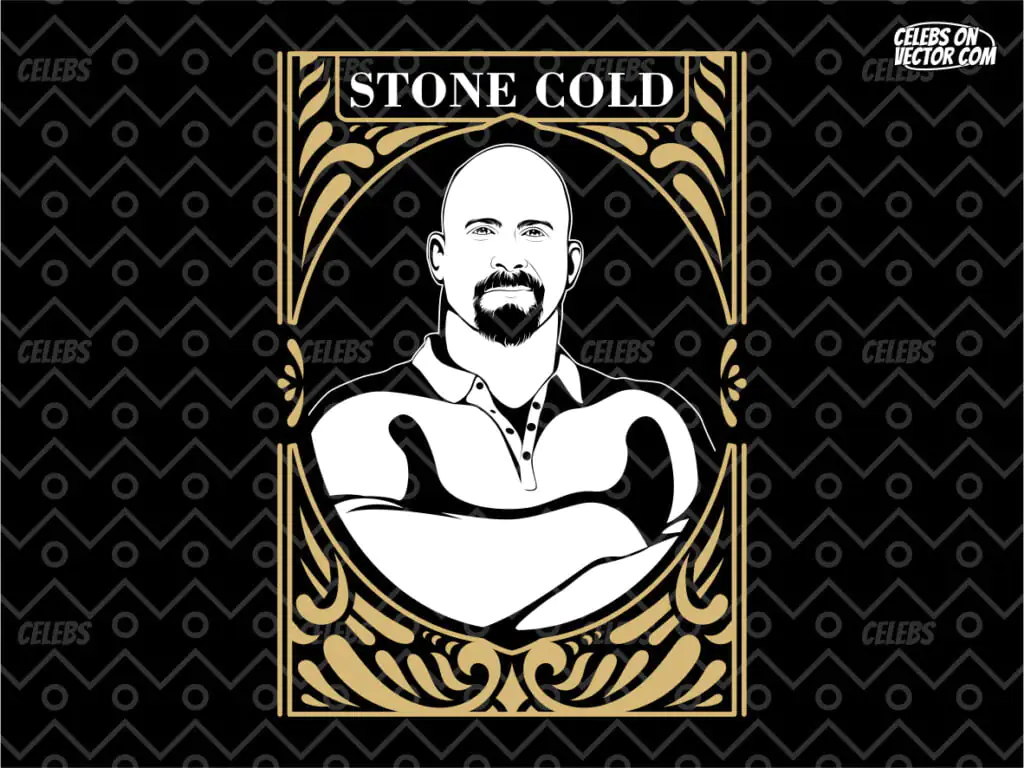 Stone Cold Shirt Design Vector WWE Steve Austin SVG