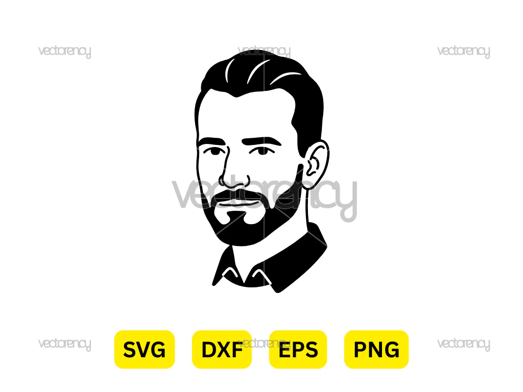 WWE CM Punk Cartoon Vector