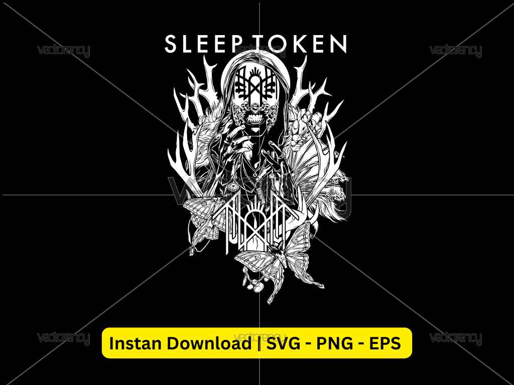 Vessel Sleep Token Drawing Vector SVG PNG Download