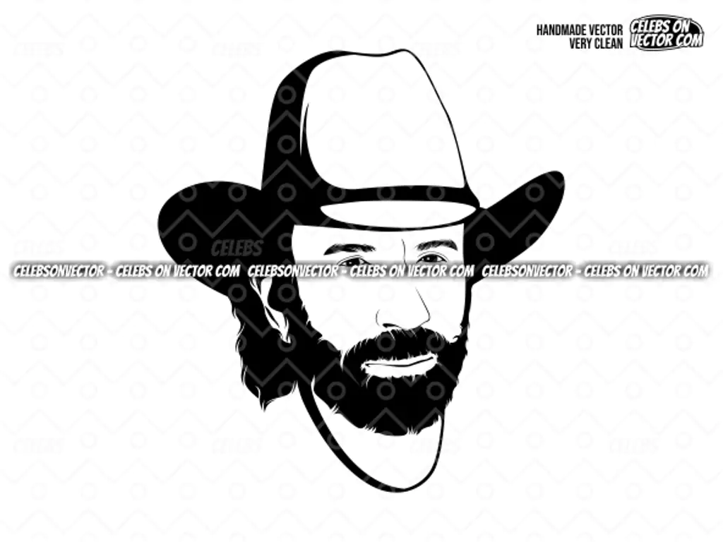 Chuck Norris Cut File Cricut SVG Vector Instant Download