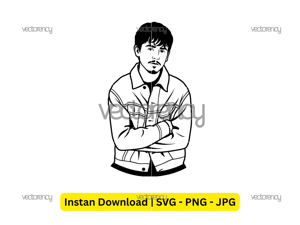 Ivan Cornejo Vector Drawing SVG PNG JPG Image