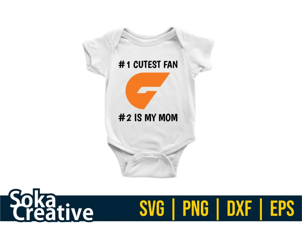 Baby Shirt Design of Greater Western Sydney Giants Fans SVG PNG EPS