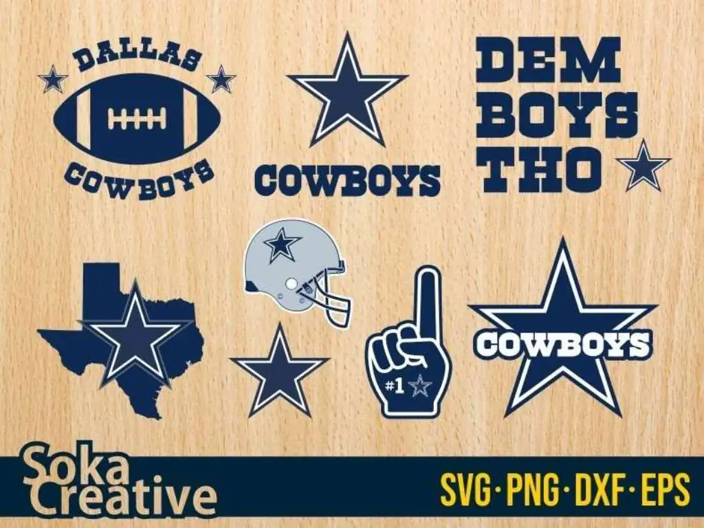 Dallas Cowboys SVG Logo Mega Pack