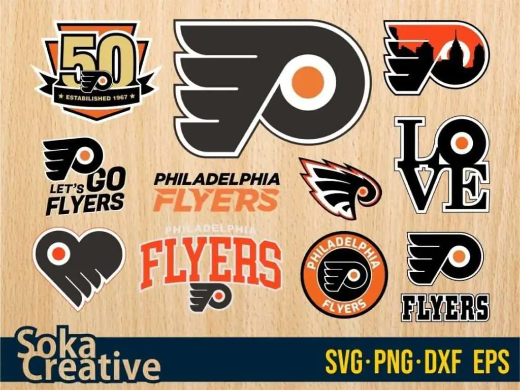Philadelphia Flyers Hockey Patch Lot | 3.5" X 2.5" Embroidered Patches (Type B) - Item #93