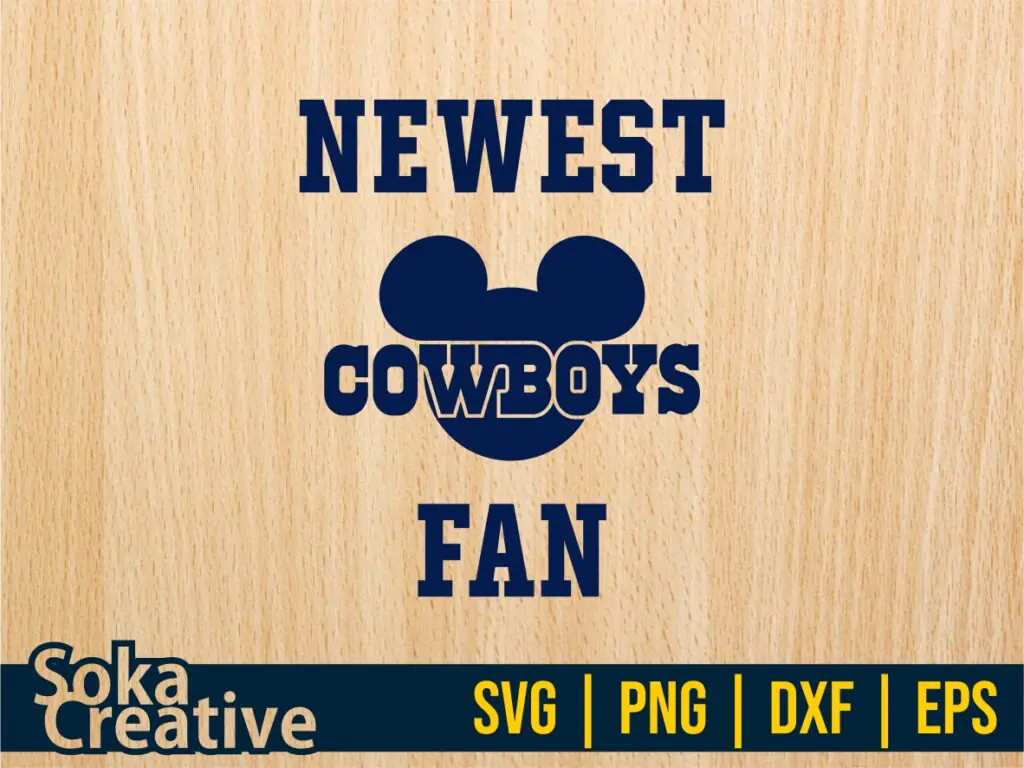 Cowboys T-Shirt Kids Design, Newest Dallas Fan SVG Cricut