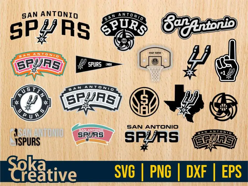 San Antonio Spurs SVG Bundle