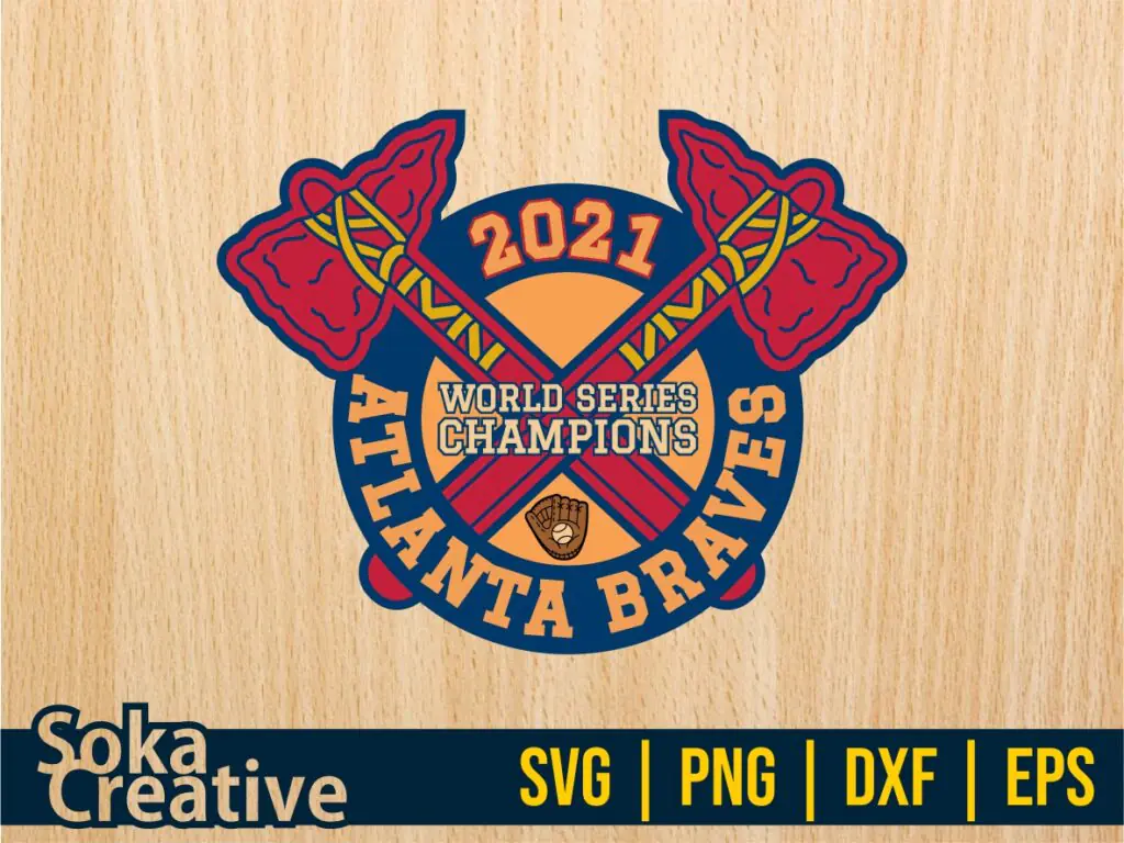 Atlanta Braves World Series SVG