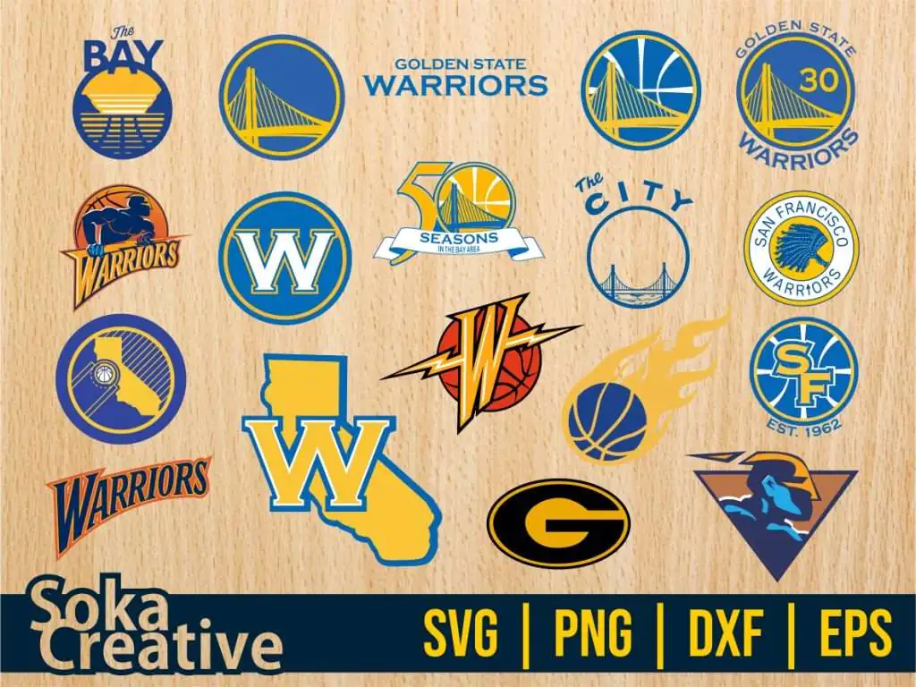 Golden State Warriors Logo SVG Bundle