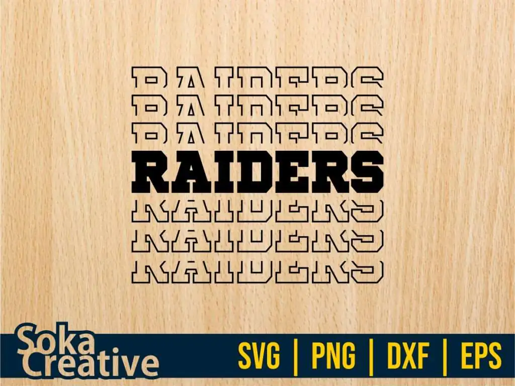 Raiders SVG Cut Files