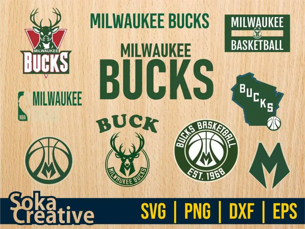 Milwaukee Bucks SVG Bundle