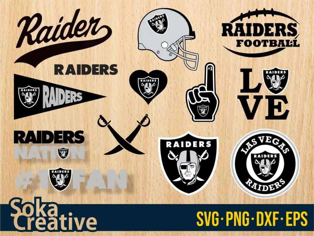 Las Vegas Raiders SVG Bundle