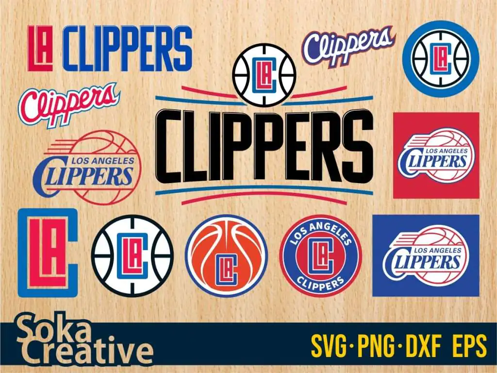 Los Angeles Clippers SVG Bundle