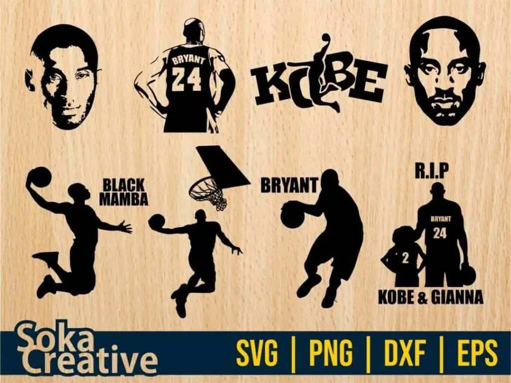 Kobe Bryant SVG Bundle