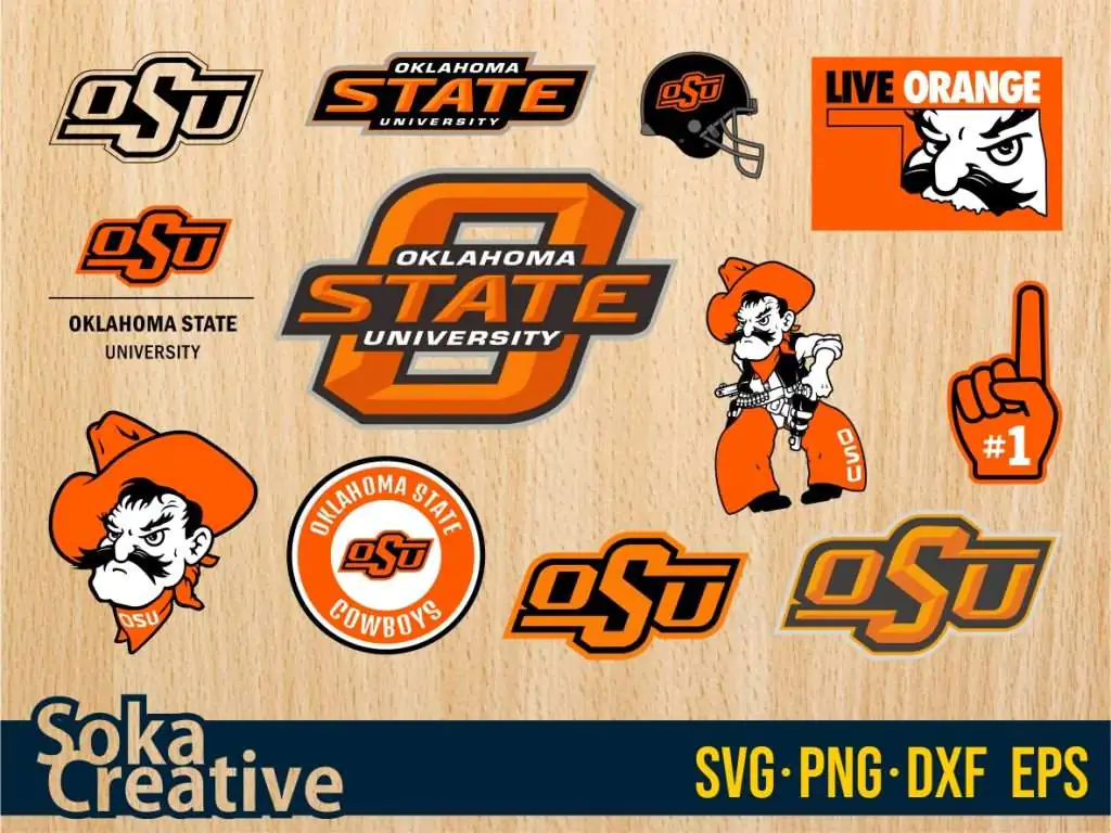 Oklahoma State Cowboys SVG Bundle