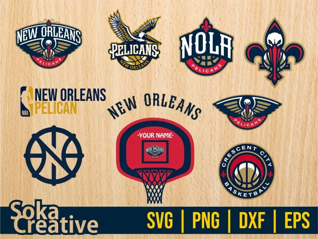 New Orleans Pelicans SVG Bundle