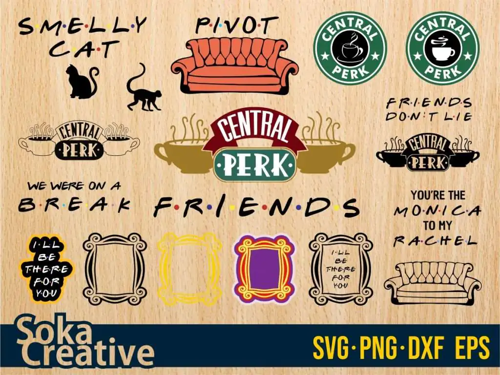 Friends SVG Bundle