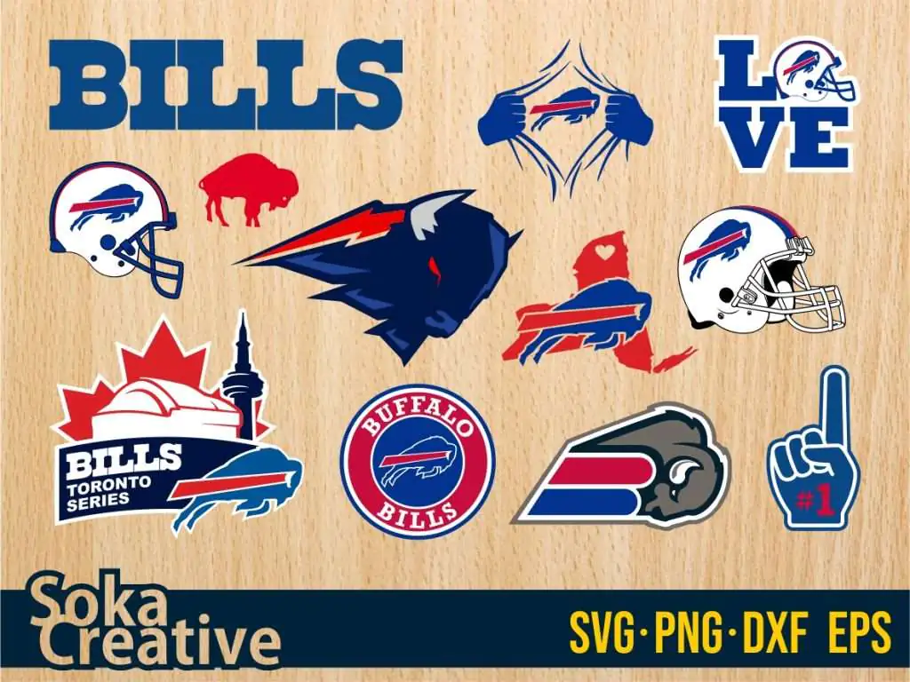 Buffalo Bills SVG Bundle