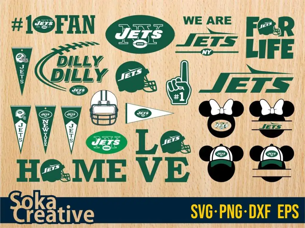 21 New York Jets SVG Bundle