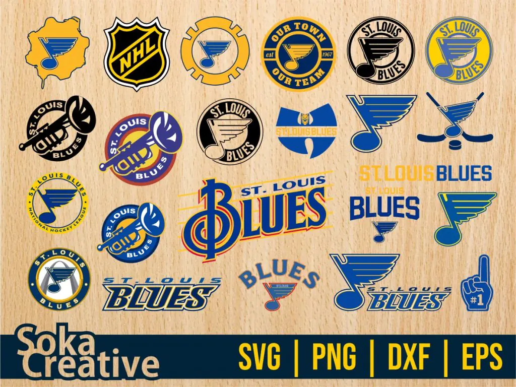 NHL Hockey St. Louis Blues SVG