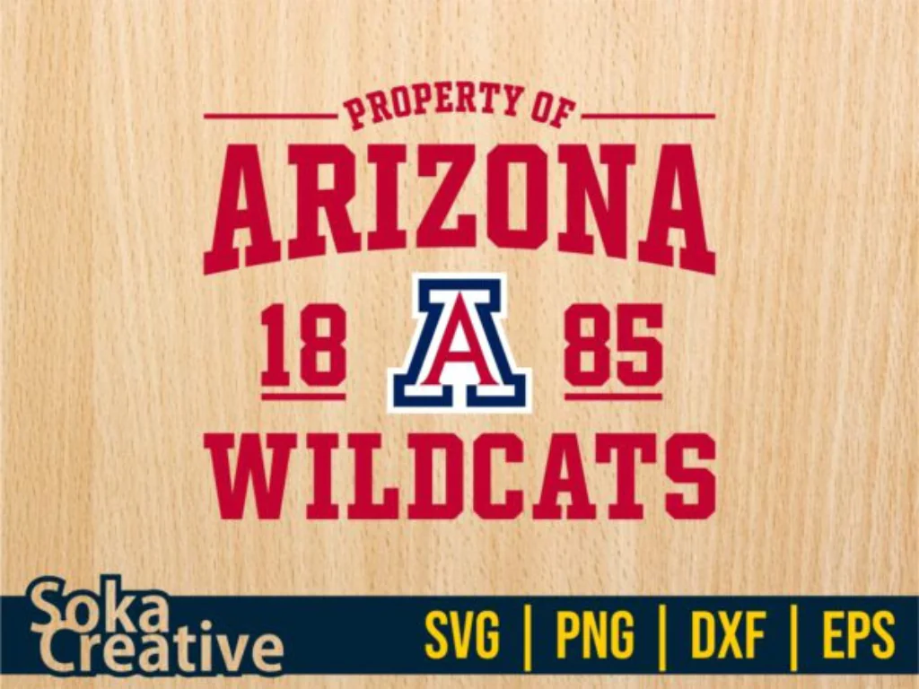 Property Of Arizona 1885 Wildcats SVG