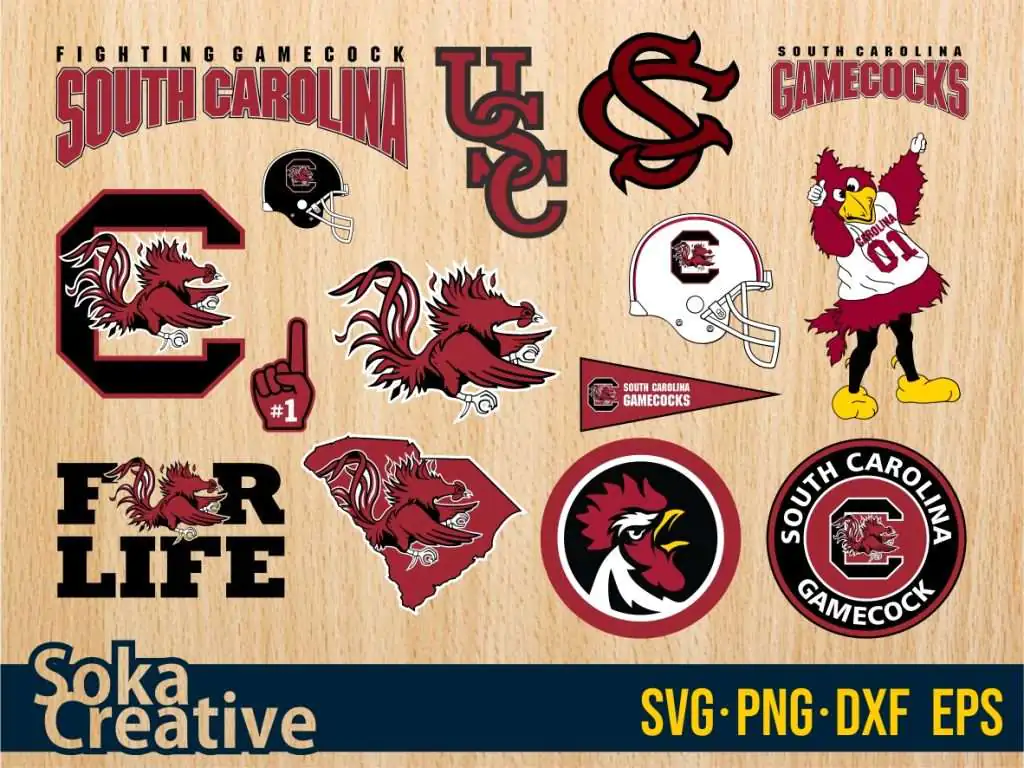 South Carolina Gamecocks SVG Bundle