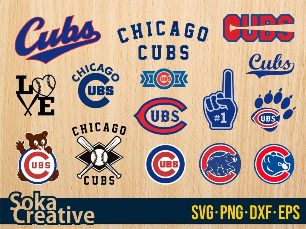 Chicago Cubs SVG Bundle