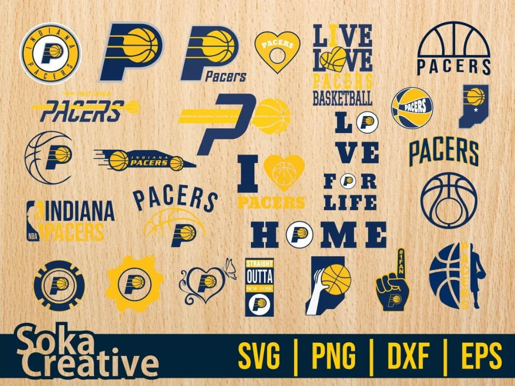 NBA Basketball Indiana Pacers SVG