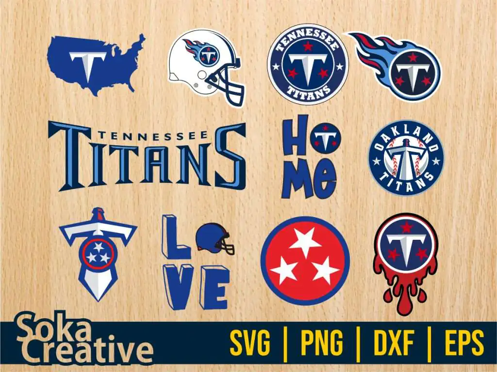 Tennessee Titans SVG Bundle