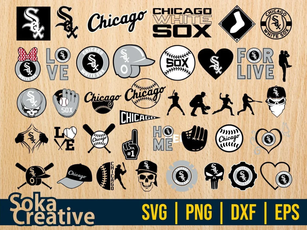 Baseball Chicago White Sox SVG Bundle