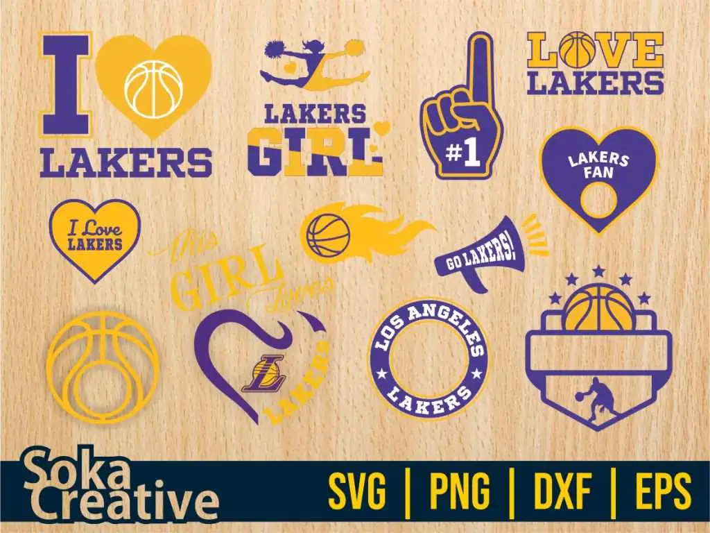 Lakers SVG Bundle