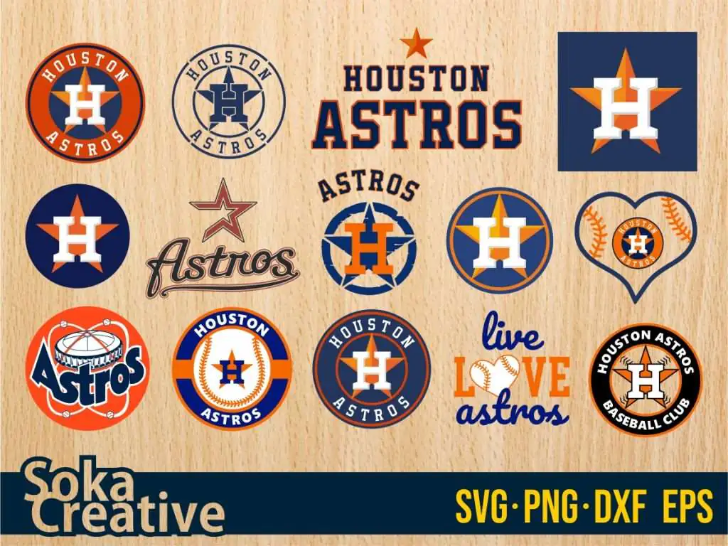 Houston Astros SVG Bundle