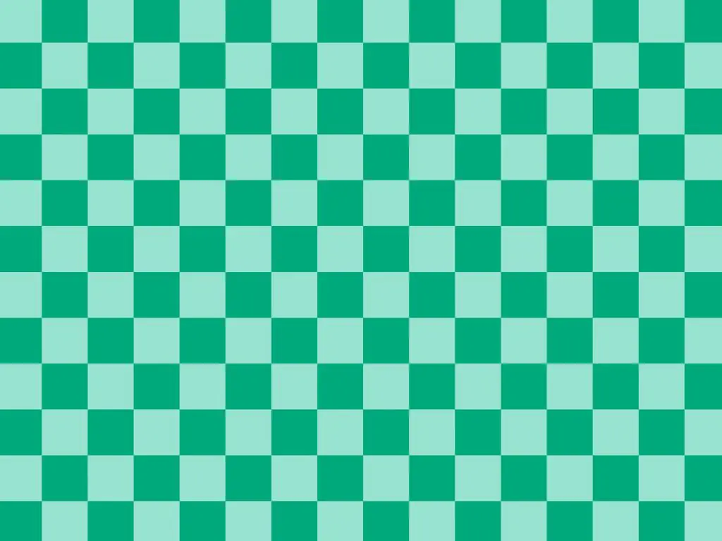 Green Checkered Pattern