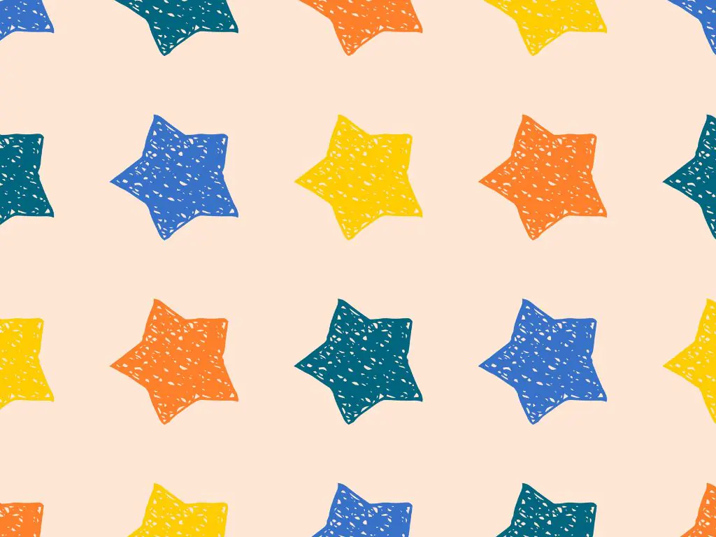 Colorful Stars Pattern